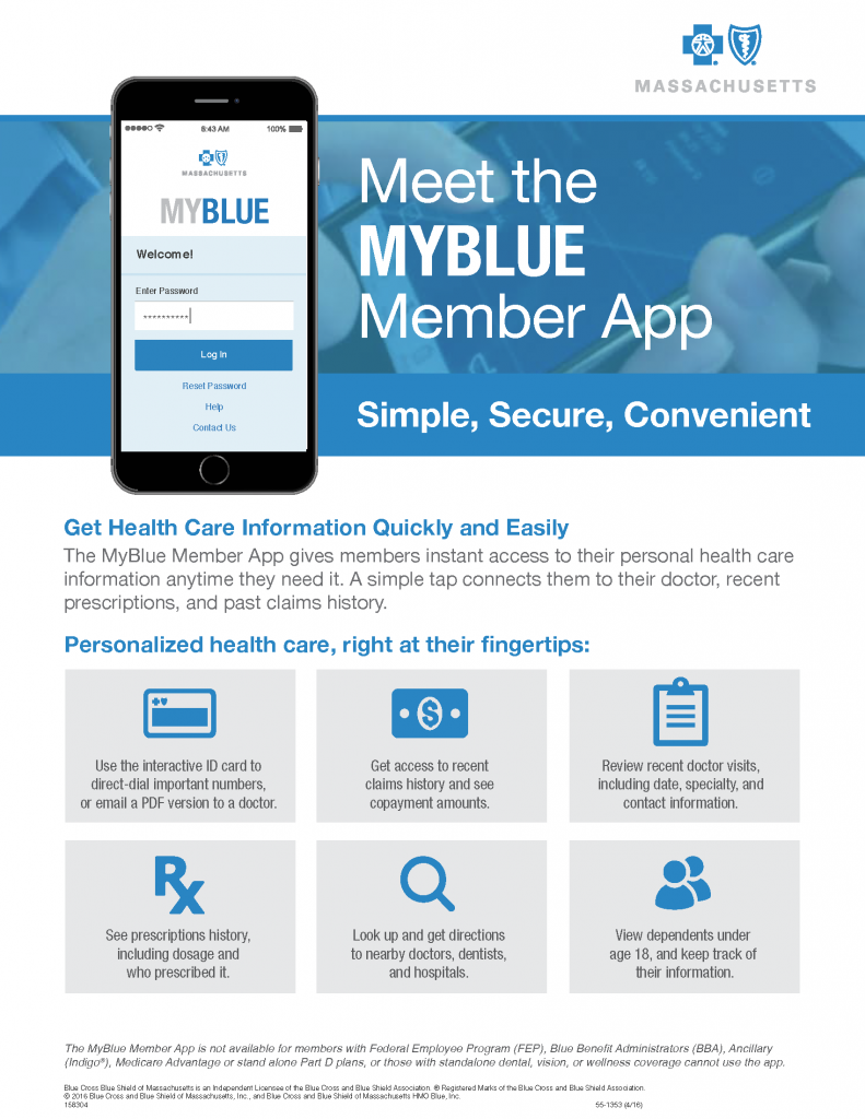 myblue member app
